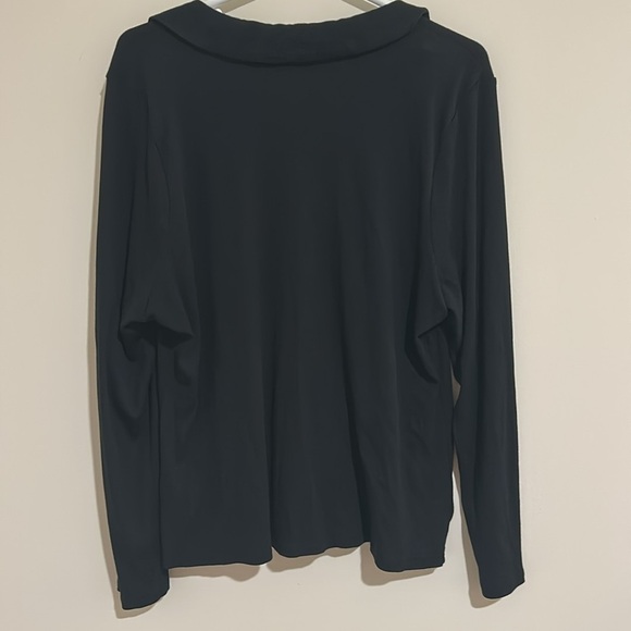Madewell Plus Ruched Polo Cardigan - Picture 8 of 8